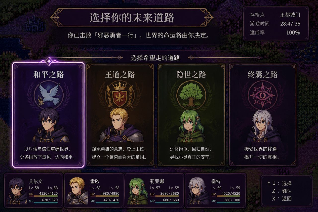 邪恶勇者一行 主线事件 内容截图 7