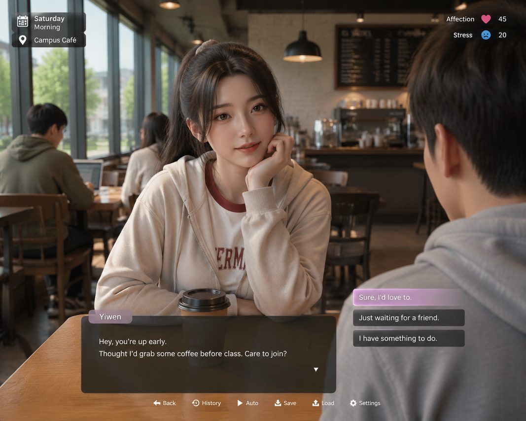 我的可爱表姐 操作界面 专题图 1