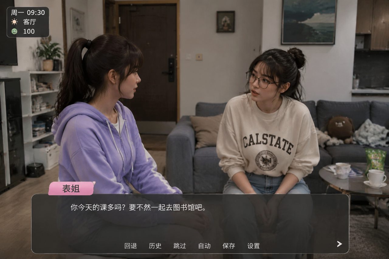 我的可爱表姐 地图探索 场景图 2