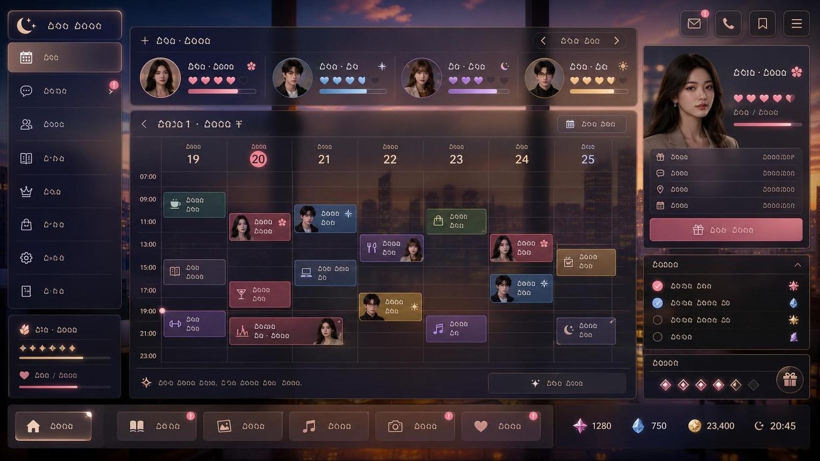 糖爹买下并绑定SugarDaddy 角色攻略 场景图 1