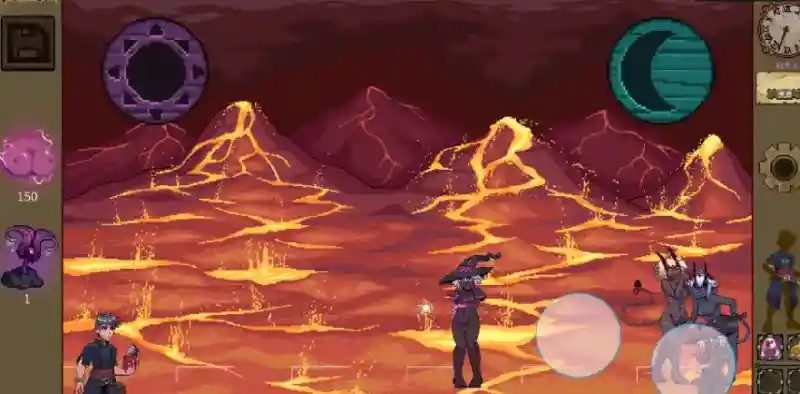 魔法兽娘学院MagicalMonster 火山地图 专题图 2